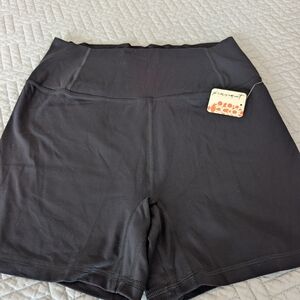 NWT Women’s Free People FP Movement Never Better Bike Shorts (Large)